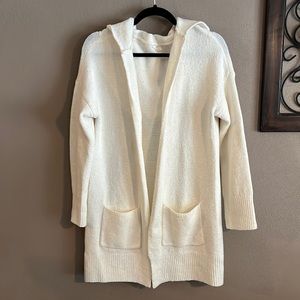 GARAGE hooded cardigan
